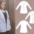 Molly – Strickjacke/Cardigan mit Schalkragen oder Volant, BU 80-116, A4+A0