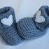 Baby Boy Booties Knitting Pattern