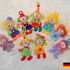 Keychain funny clown different variants carnival harlequin