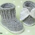 Häkelanleitung Babyschuhe "Engerl"