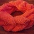 crochet pattern infinity scarf "Laura"