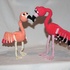 Flamingos Flora and Fine crochet pattern english version