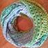 Crochet Pattern for infinity scarf "Sunny"