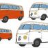 Bus Hippiebus Campingbus inkl. Kissen ITH Stickdatei