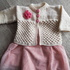 Strickanleitung Babyjacke im Brombeermuster Größe 62/68!