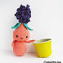 Pattern Amigurumi Flower Hyacinth bulb Doll