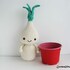 Pattern Amigurumi Onion Bulb spring Flower doll