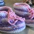 Babyschuhe Corina, Häkelanleitung