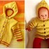 Babyjacke mit Kapuze - 4-12 Monate