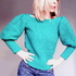 Crochet Puff Sleeve Sweater