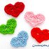 Crochet Pattern Heart Motif 8