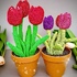 Enchanting Tulips - crochet pattern