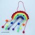 Pattern Rainbow and Raindrops Mobile