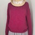 Pattern - Womens Knitted Parenzo Circular Yoke Lace Sweater