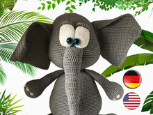 Amigurumi elephant free pattern