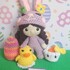 Pippa in Bunny Costume- Crochet Amigurumi Bunny Pattern- English