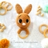 Crochet pattern Rabbit toy rattle PDF Ternura Amigurumi ENGLISH - DEUTSCH - DUTCH