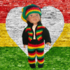 Pattern 18 Inch reggae doll clothes outfit