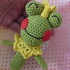 crochet Pattern Baby Rattle Frog Prince "Otto"