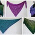 Knitting pattern shawl // wrap Walk The Line