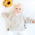 Cardigan for babies "Naturell", size: 0 m. - 24 m.