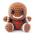 Amigurumi Mini Gingerbread Man Crochet Pattern