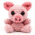 Amigurumi Mini Pig Crochet Pattern