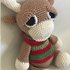 Leif the little Moose crochet pattern