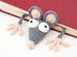 Amigurumi Crochet Bookrat Bookmark