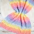 Crochet "Rainbow Sky " blanket pattern