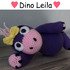 Crochet Pattern for the Dino Leila!