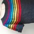 Somewhere Rainbow Sweater - circular yoke seamless top down sweater