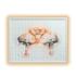 Flamingo cross stitch pattern