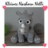 Amigurumi Häkelanleitung Kleines Nashorn Nelli