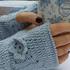 Crochet fingerless glove pattern