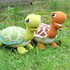 package of green and brown turtles crochet pattern english