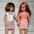 Crochet Pattern Doll Ruffles Dress (for 18 inch 45-50 cm dolls)