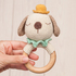 Crochet dog rattle pattern