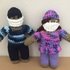 crochet nurses pattern, male & female