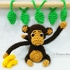 Crochet pattern Little monkey! PDF Ternura Amigurumi English - Deutch- Dutch