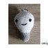 Crochet pattern: light bulb keychain