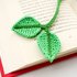 Crochet Leaf Bookmark