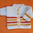 Strickanleitung Babyjäckchen mit überzogenen Maschen Größe 56/62