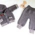 2 PDFs set : jacket & pants "Artur", size 0 (1) m. - 4 (5) y.