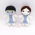 Doctor Felton & Doctor Pippa- Crochet Amiguruimi Doll Pattern