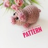 Easy crochet pig amigrumi pattern