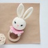 Crochet pattern Baby rattle bunny PDF