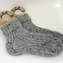 Pattern Cozy Ribs - toe up knitted cozy socks