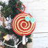 crochet pattern Christmas ornament Berry lollipop for Christmas tree