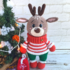 Crochet Amigurumi Pattern Christmas Reindeer Harry